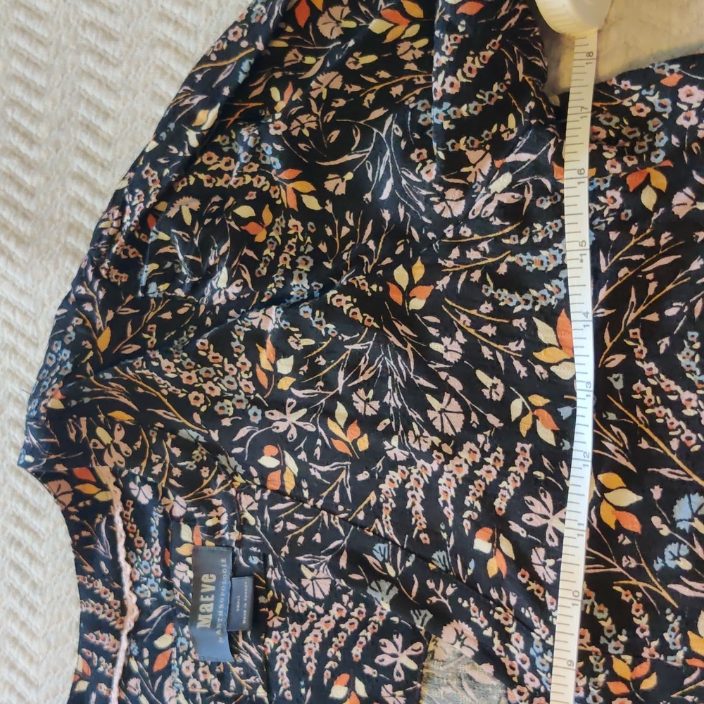 Anthropologie Maeve Fall Leaves Tunic Dress Size Small - Picture 4 of 8